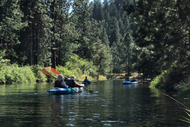 a small boat in a body of water